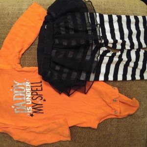 Carter's Halloween 2 piece outfit 12 months